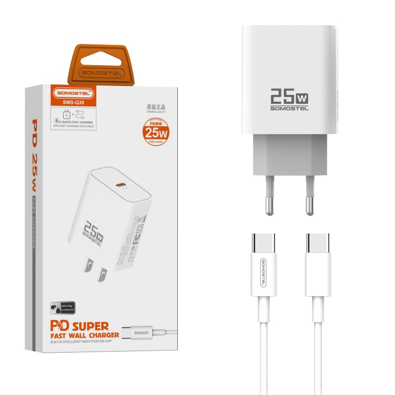 25W USB C Charger Manufacturer - Samsung Fast Wall Charger