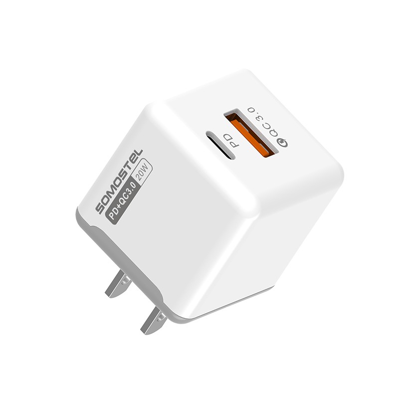 20W Wall Charger Factory - PD QC3.0 Portable Travel Charger