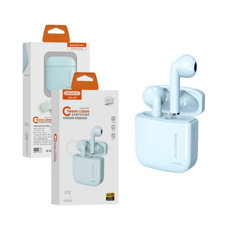 Gaming Wireless Earphone Factory - Square Semi-in-ear Headphone