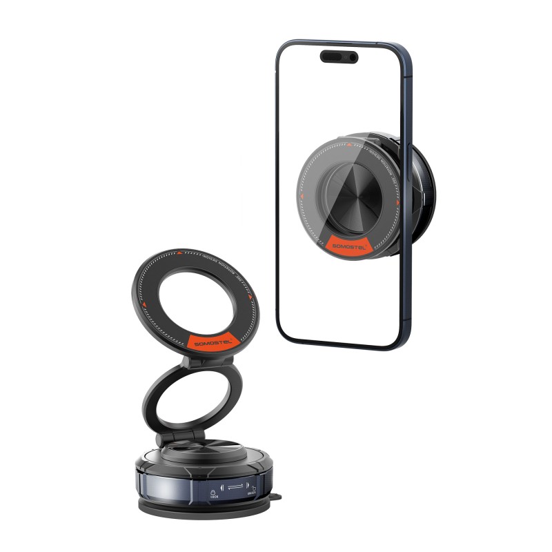 Magnetic Phone Stand Manufacturer - Vacuum Suction Foldable Holder