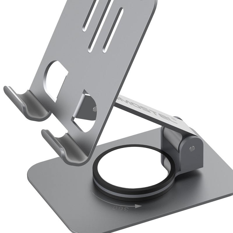 Metal Desktop Stand Factory - 360 Degree Rotating Phone Bracket
