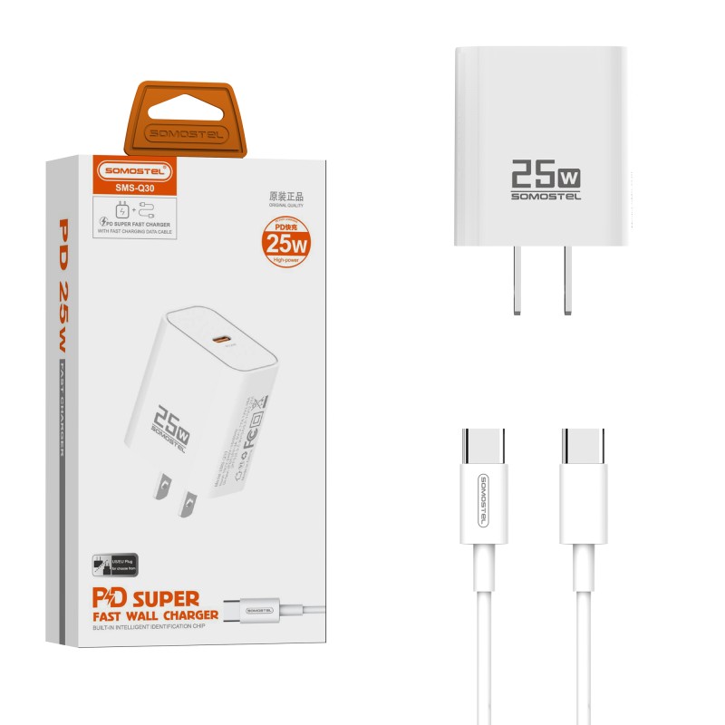 25W USB C Charger Manufacturer - Samsung Fast Wall Charger