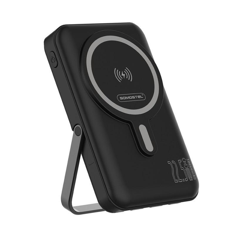 Magnetic Power Bank Manufacturer - Wireless Charger Built in Cable