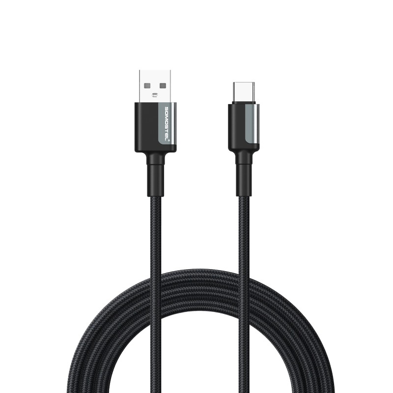 Type C USB Cable Factory - 2.4A Nylon Braided Charger Cord
