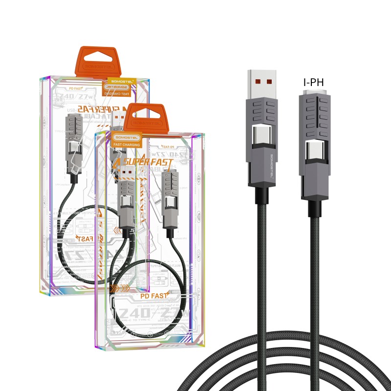 4 in 1 Charging Cable Manufacturer - Nylon Weaving Fast Charge Cable