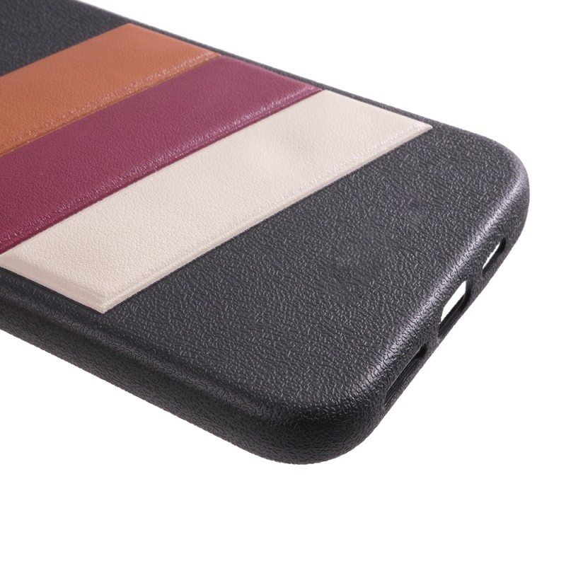 Leather Phone Case Manufacturer - TPU Tri-Color Business Cover