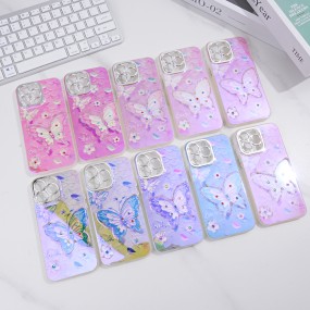 IMD Phone Case Manufacturer - Butterfly Bling Custom Cover