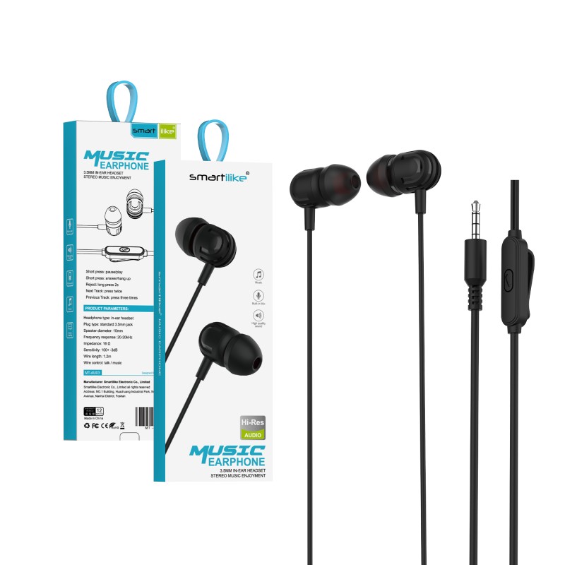 Wired Music Earphone Manufacturer - 3.5mm Gaming Headphone Factory