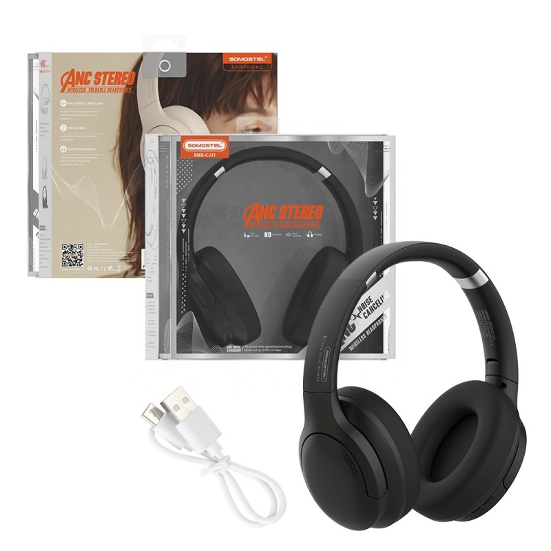 ANC Wireless Headphone Manufacturer - Over Ear Noise Cancelling Headset