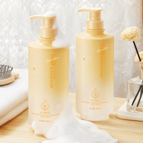 Private Label Pear Scented 800ml/27 Fl Oz Silky Smooth Moisturizing Body Wash Refreshing Sodium Hyaluronate Shower Gel Perfume