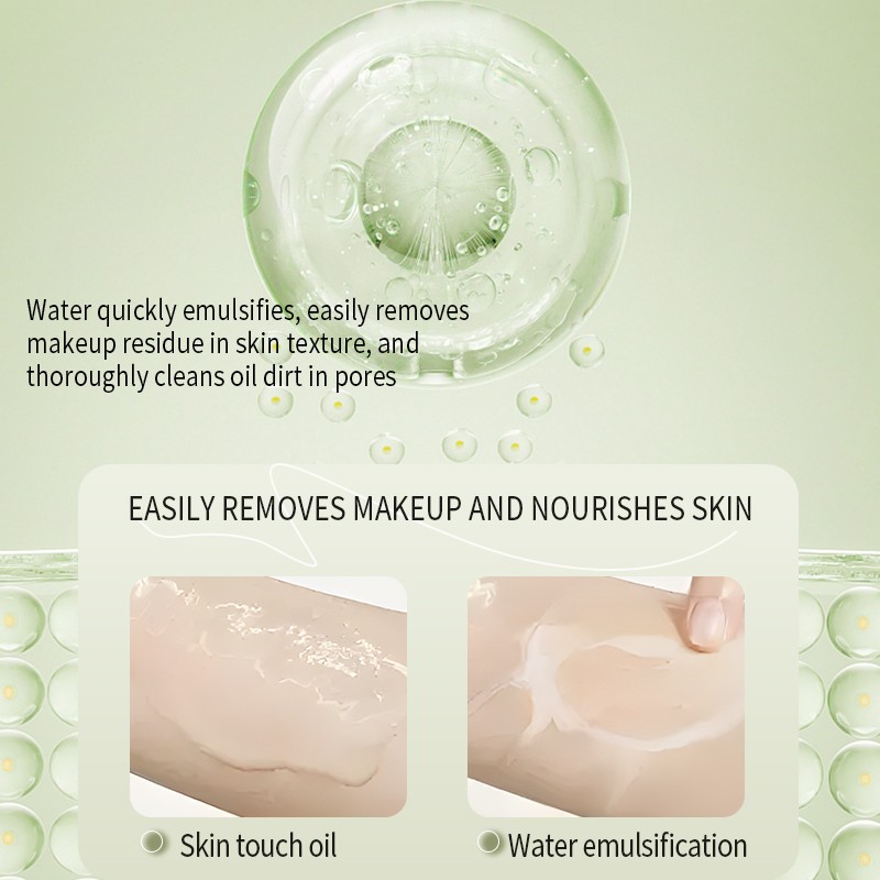 Private Label Velvet 45g/1.58oz Hydrating Makeup Remover Cleansing Balm Hyaluronic Acid Plant Essential Oils Makeup Melting Balm