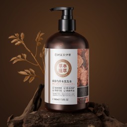 OEM ODM 500ml Polygonum Multiflorum Herbal Shampoo Nourishing Smoothing Anti-Dandruff Solution for Stronger Hair Roots