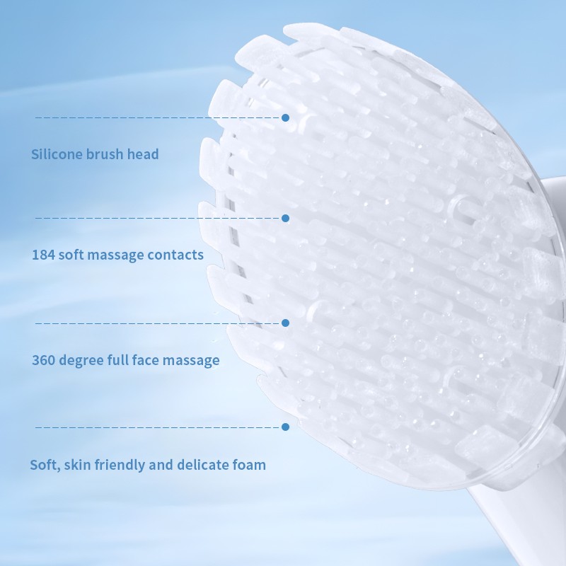 Vshell Vegan Herbal Vitamin C Facial Cleanser Hyaluronic Acid Infused Deep Cleansing Moisturizing Foam for Pore Cleaner Face