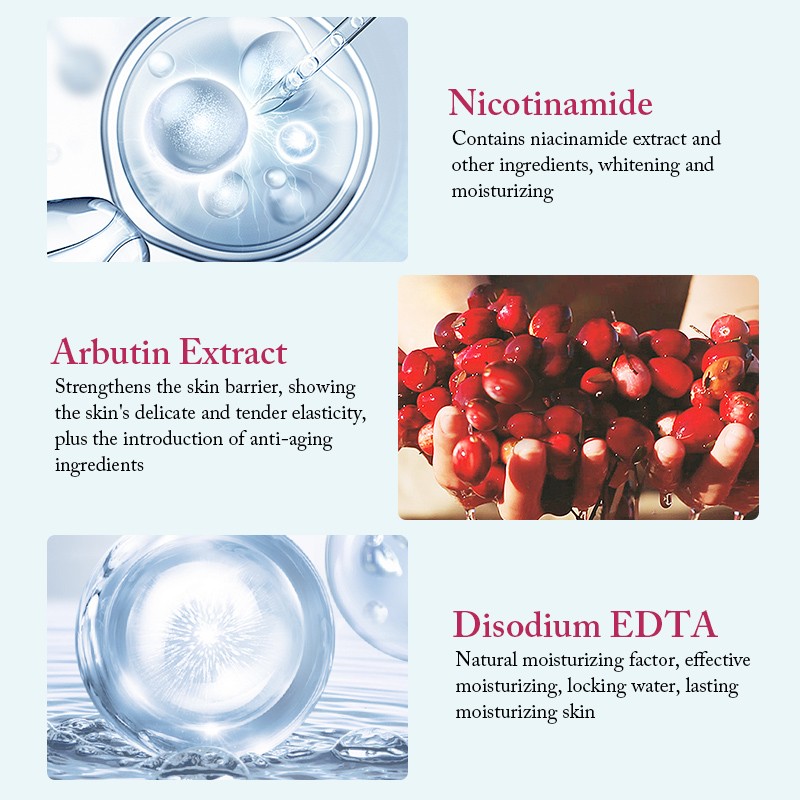 Private Label Anti-Aging Skin Care Serum Set Whitening & Brightening Salicylic Acid Niacinamide Liquid Anti-Wrinkle Renewal