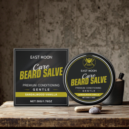 EAST MOON Men's Shaving Cream Soft Nourishing Gentle Care Beard Moisturizing & Home Use