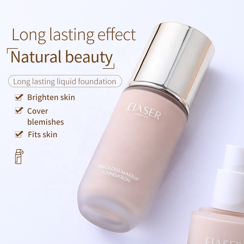 Private Label Lightweight Long-Lasting Waterproof Foundation Powerful Concealer Customizable Packaging Available Mineral Liquid