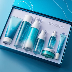 7-Piece Salicylic Acid Collagen Renewal Kit Type Amino Acid Oil Control Acne Scar Removal for Sensitive Skin Face Care Product