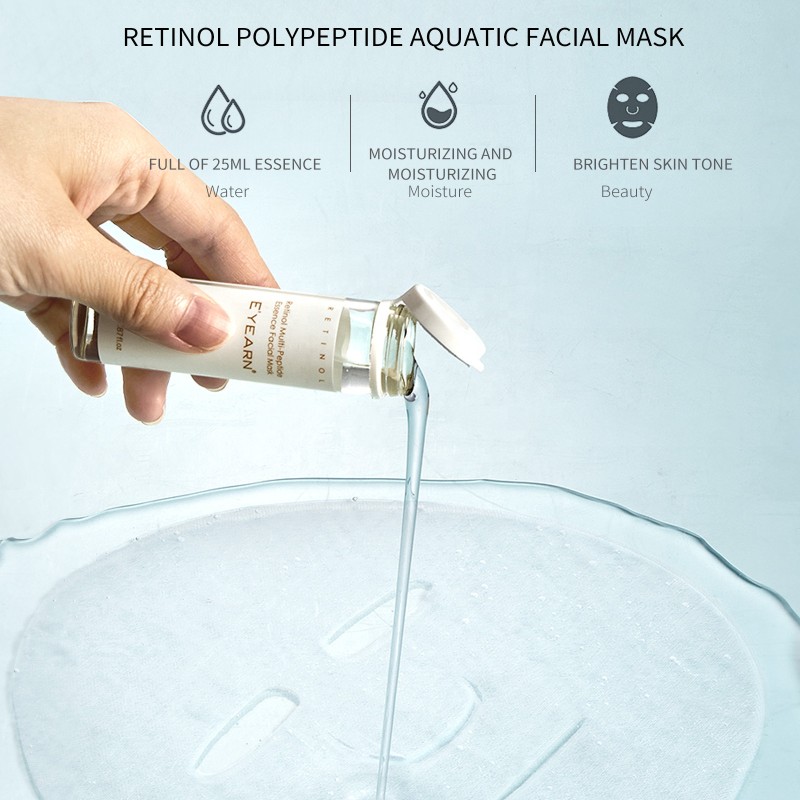 Retinol Multi Peptides Skin Care 11-Pieces Anti-Aging Hydration Luxury Face Care System Premium Beauty Skincare