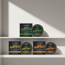 Eastmoon Men's Nourishing Shaving Cream Moisturizing and Gentle Beard Care Cream Series