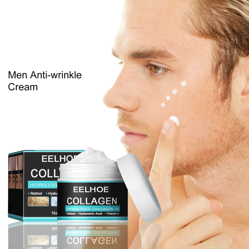 Eelhoe Men's Organic Anti-Aging & Whitening Hydrating Moisturizer Oil Skin Care Cream for Facial Skin