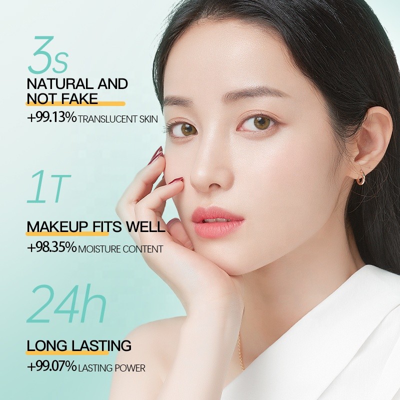 Private Label VC Tone Cream Instantly Brightening Toning Cream Oil-Control Pore-Friendly Natural Coverage Vegan Makeup Skincare