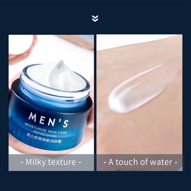 OEM Men's Skincare Essentials Vegan Ingredients 3-Piece Set Cleansing Gel Toner Moisturizing Cream for Rejuvenating Nourishment