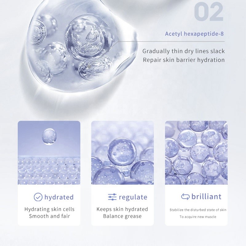 Manufacturer Wholesale Women's Anti-Aging Skin Care Set Herbal Caviar Peptide Facial Care Kit Whitening Moisturizing Repairing