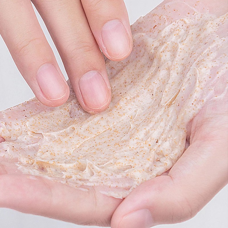 OEM Exfoliating Whitening Organic Body Scrub 500ml / 17 Fl oz Herbal Natural Gentle Exfoliant Moisturizing Skin Care Body Scrub