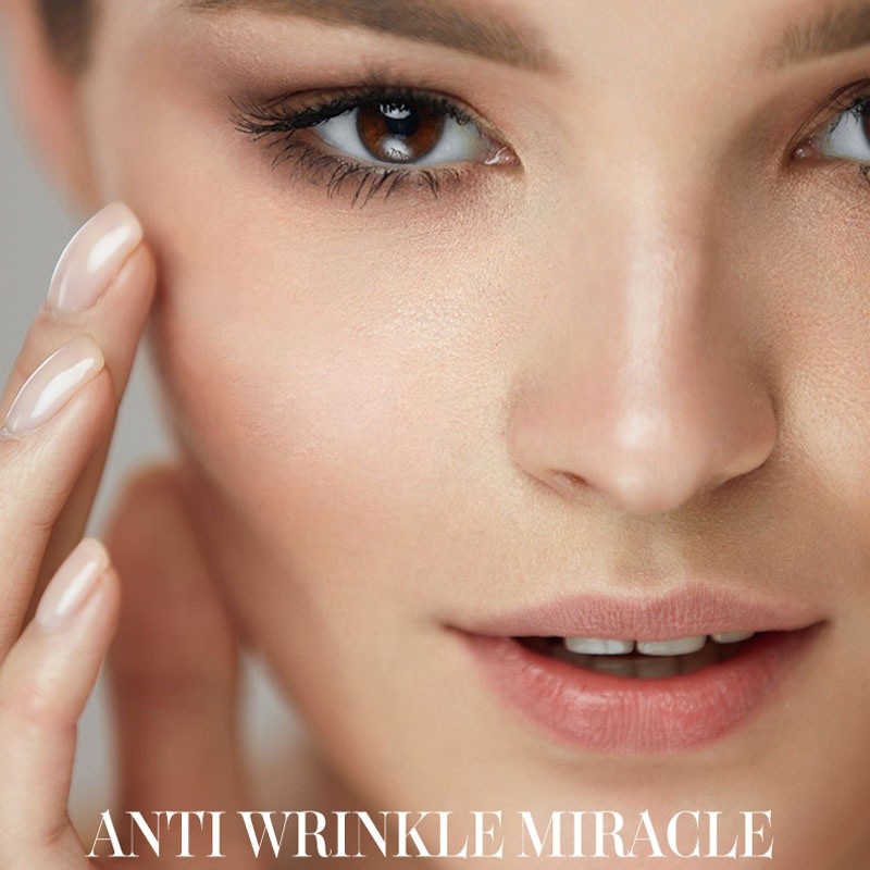 HKCQCQ Miracle Anti-Wrinkle Women's 6-Piece Korean Style Herbal Skin Care Set Multi-Action Benefits Sea Fennel Cruelty-Free