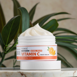 Vshell Gentle Radiance Cream Hydrating Body Skincare with Vitamin C and Walnut Face Lotion by Manufacturer