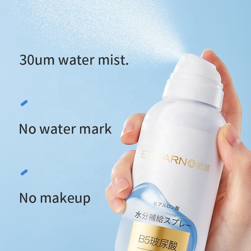 OEM Cruelty-Free Vegan 4D Hyaluronic Acid and Vitamin B5 Hydrating Facial Mist Spray Anti-Aging Fortify Hydration for Oily Skin