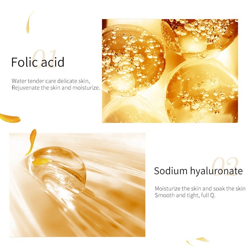 Wholesale 8-Piece Natural Herbal Skin Care Set Luxurious Calendula Face Cream Lotion Toner Serum Eye Cream Face Wash Boxed Kit