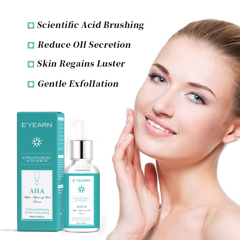 OEM 30ml Face Serum Hyaluronic Acid Tea Tree Anti Acne Anti-wrinkle Pore Shrinking Exfoliator Face Serum Facial Serum Set