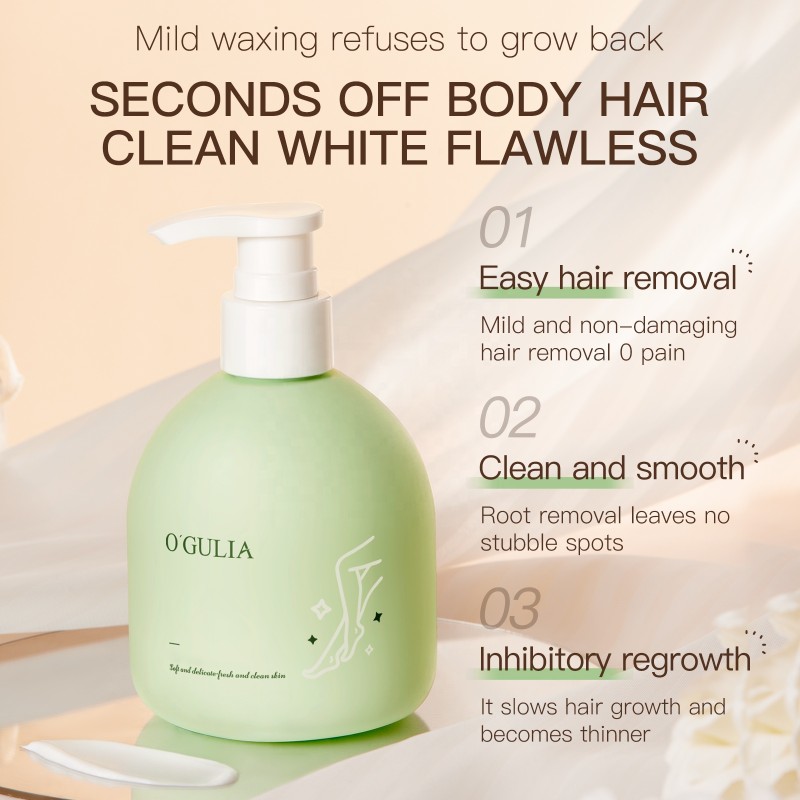 OEM 250g Instant Hair Removal Cream for Face Gentle Natural Private Area Hair Inhibiting Growth for Men Women Sensitive Skin