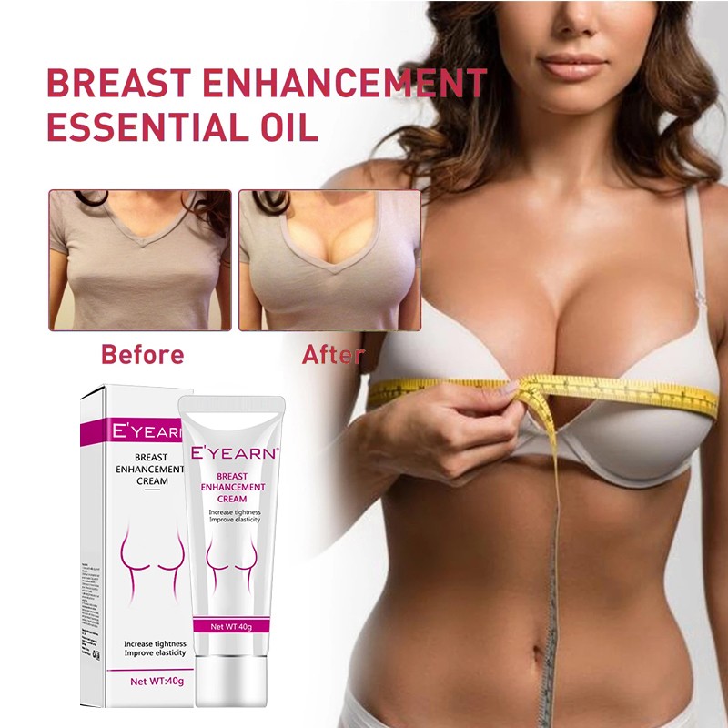 OEM Organic Herbal Breast Enhancer Cream 40g Big Boobs Massager Cream for Lift & Tight Enhancement 3 Years of Natural Effect