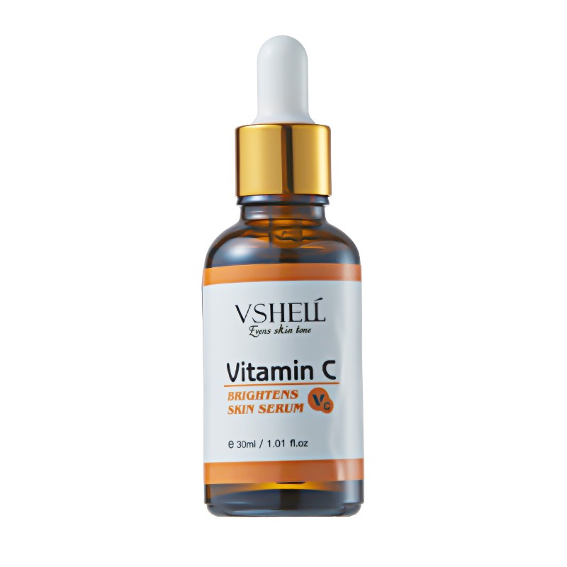 Vshell VC 30ml Radiant Anti-Aging Face Moisturizer Herbal for Essence Skin Care Serum Revitalizing Smoothing OBM Liquid Serum