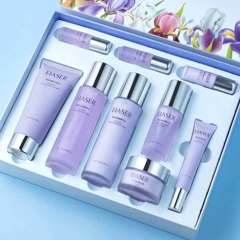 EIASER Luxury Hydration Nine-piece  Skincare  Water and Oil Balance Organic Skin Care Program Ultimate Face Care