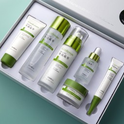 OEM Sale Skincare  6 Pcs Kit Cordyceps Sinensis Herbal Skin Care AHA Facial Care  Wholesale Stock