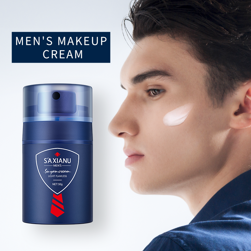 Private Label Men's Skin Care - Clear Lazy Makeup Cream - Moisturizing Concealer Men's Complexion Face Cream