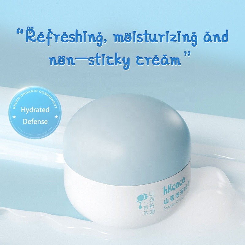 OEM Camellia Seed Cream 50g / 1.76 oz for Kids and Adults Deep Hydrating Nourishing Shea Butter Face & Body Children Moisturizer