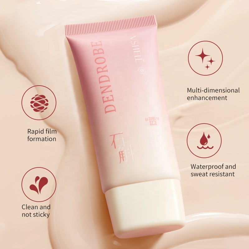 Dendrobium Nourishing Tone-Up Cream 50g Hyaluronic Acid Niacinamide Skin Brightening Hydration Glow Cream for Face Makeup Base