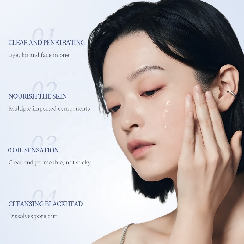 VShell 20-Pack 0.07oz Deep Cleansing Oil Nourishing Perilla Olive Lavender Gel for Dry Skin Makeup Remover and Skin Care