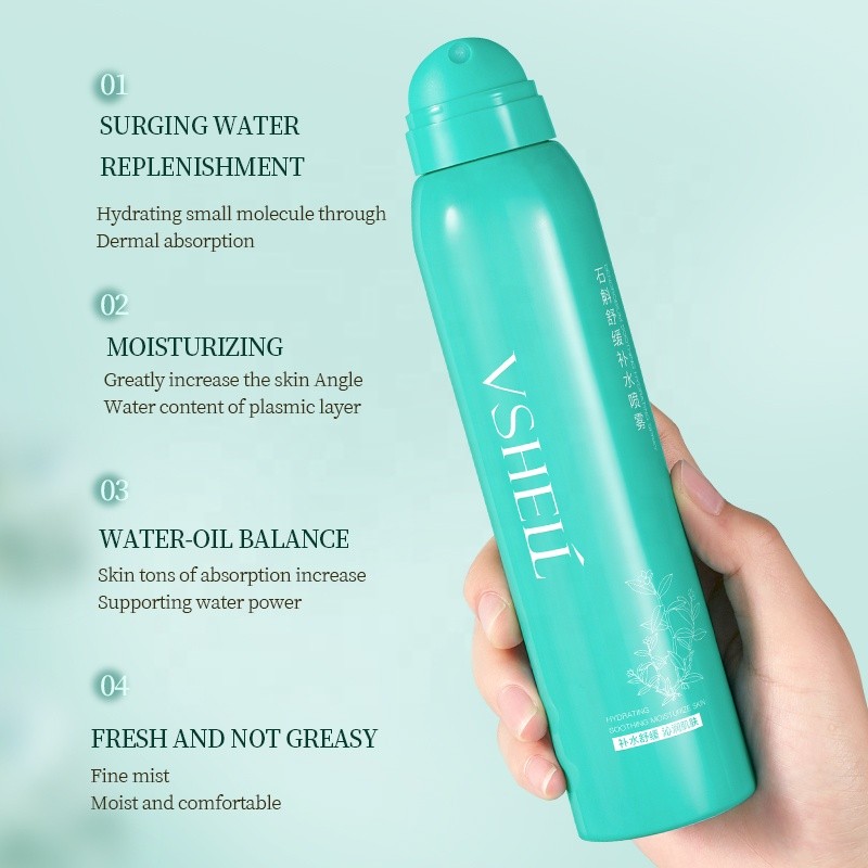 Private Label Dendrobium Hydrating Soothing Spray 200ml for Soft Refreshed Skin Daffodil Algae Extract Moisturizing Mist