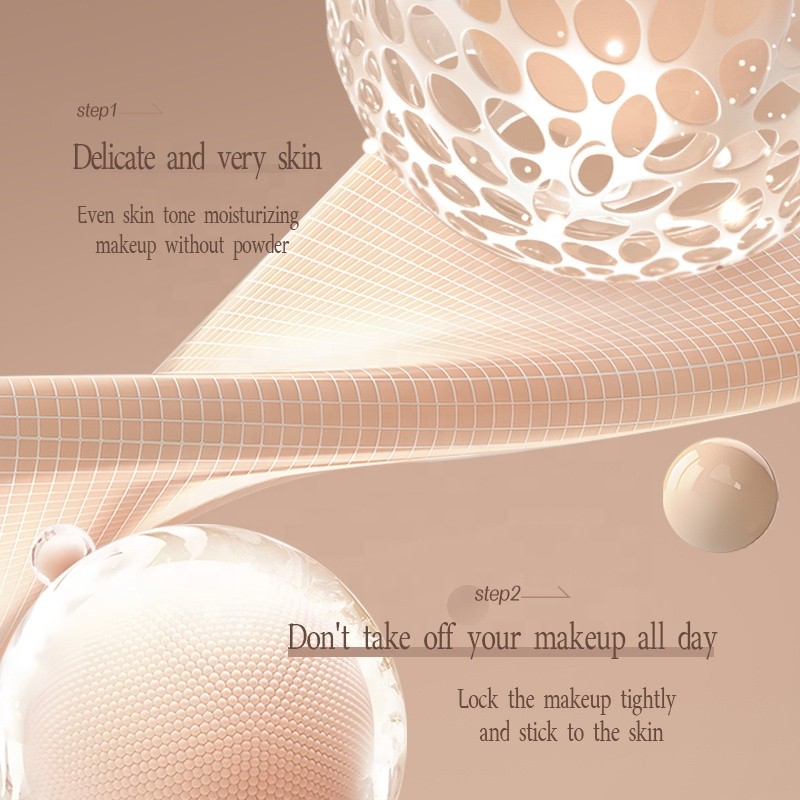 OEM Whitening Sunscreen Foundation Liquid SFP50+ 30g Brightening Hydrating Sun Protection Long-Lasting Makeup Base Tinted Cream