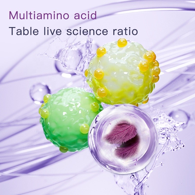 VShell 300ml Amino Acid Facial Cleanser Vegan Herbal Botanical Whipped Foam Deep Cleaning and Moisturizing Skin