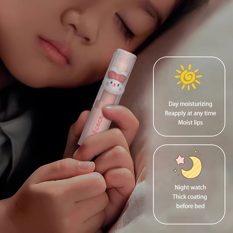 OEM Moisturizing Baby Lip Balm Milk Flavor Soothing Nourishing All-Natural Formula Jojoba & Avocado Oils Kids Lip Care Solution
