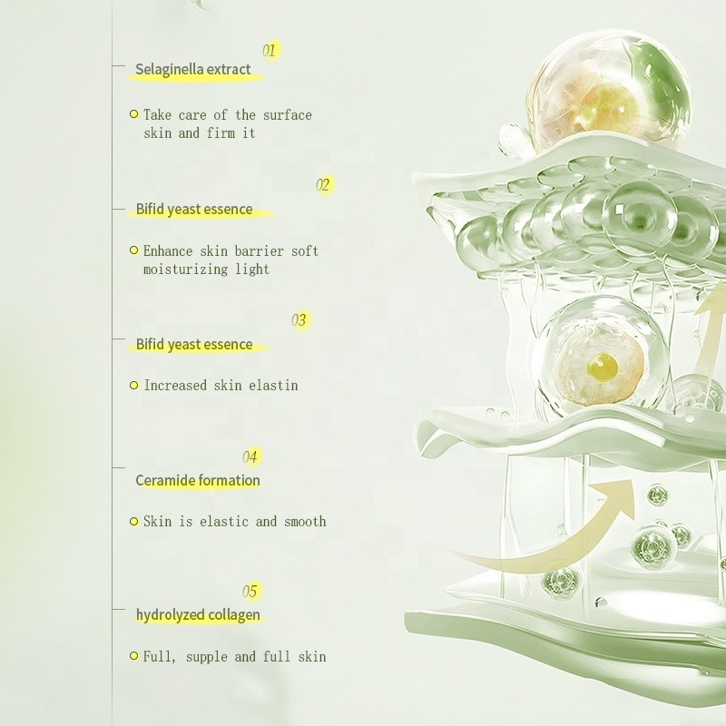 Wholesale Collagen Ampoule Wipes Facial Toner Pads 60 Ct Ceramide Exfoliating Soothing Vegan Silk Skin Care Facial Radiance Pads