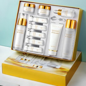 Retinol Multi Peptides Skin Care 11-Pieces Anti-Aging Hydration Luxury Face Care System Premium Beauty Skincare