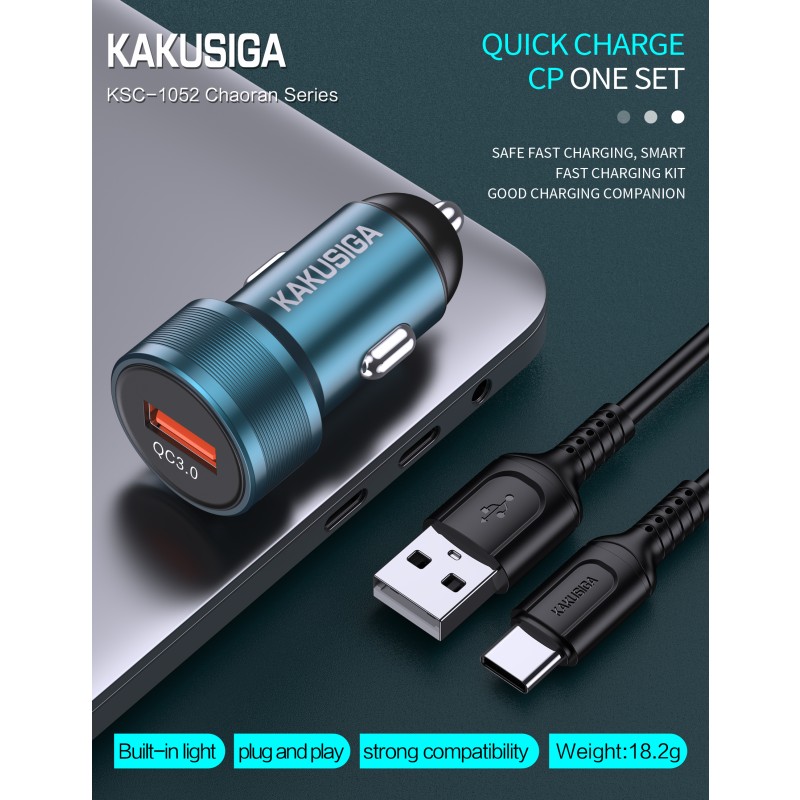 Type C Charger Supplier - OEM 2 Ports Portable QC3.0