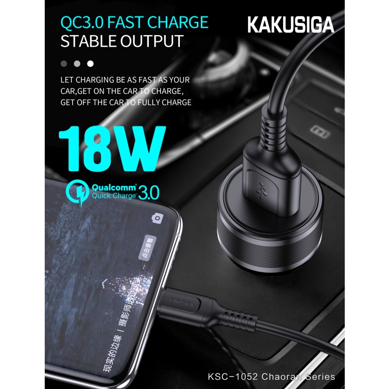 Type C Charger Supplier - OEM 2 Ports Portable QC3.0